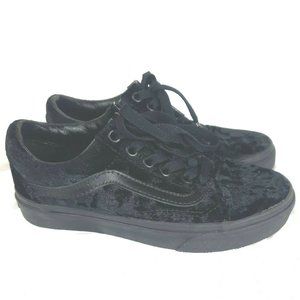 velvet platform vans